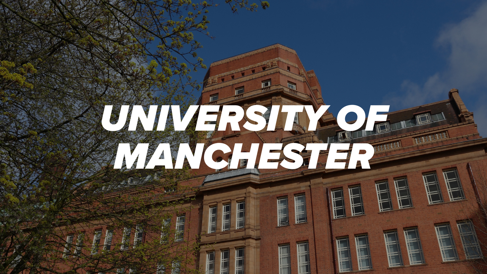 University of manchester